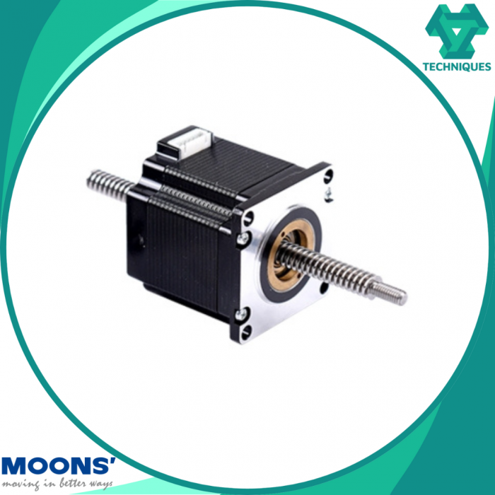 Moon's NEMA23 Non-captive Hybrid Linear Stepper Motors