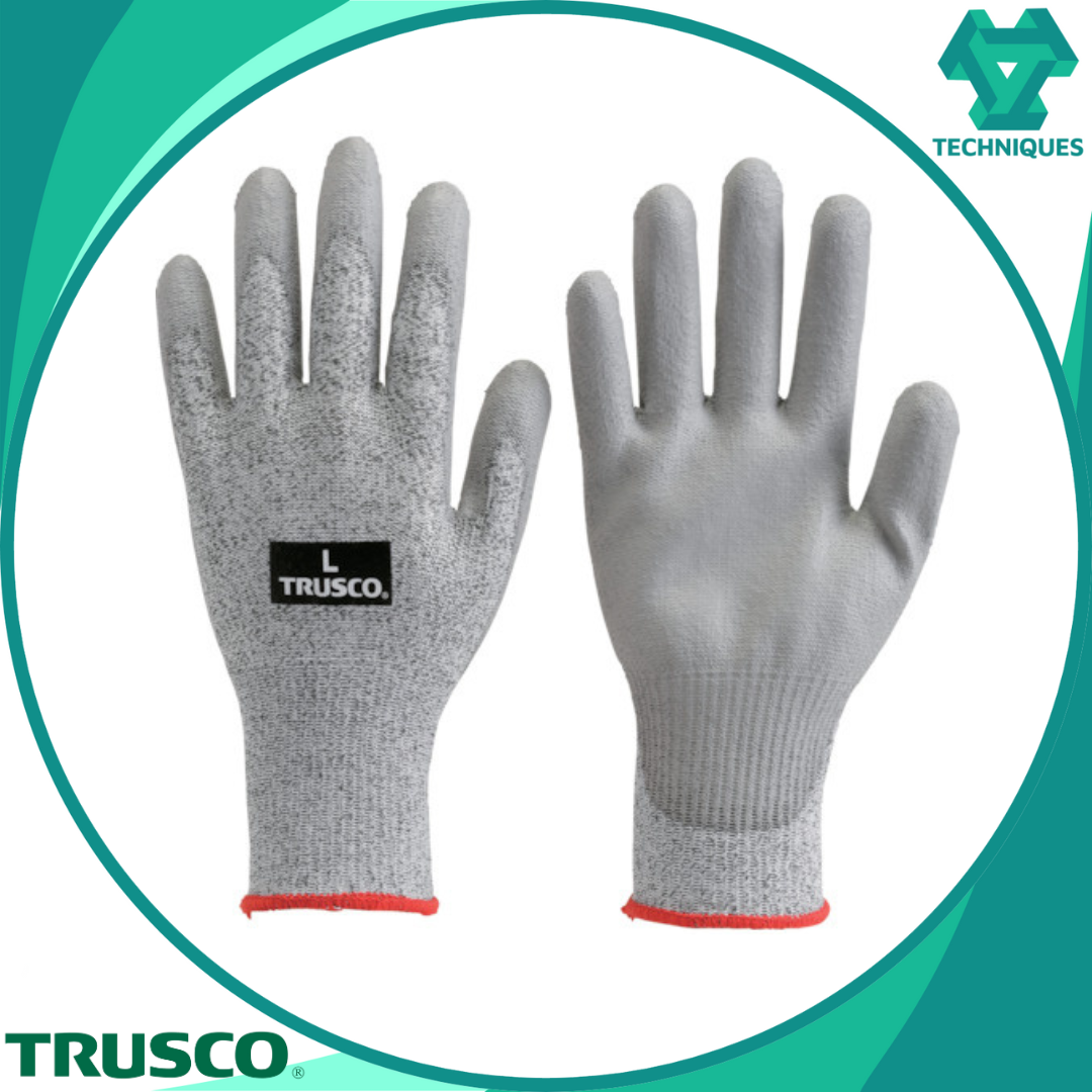 TRUSCO Cut Resistant Gloves PU